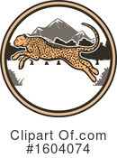 Cheetah Clipart #1604074 by Vector Tradition SM