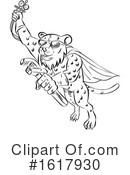 Cheetah Clipart #1617930 by patrimonio
