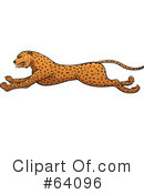 Cheetah Clipart #64096 by Paulo Resende
