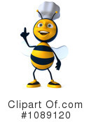 Chef Bee Clipart #1089120 by Julos