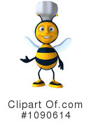 Chef Bee Clipart #1090614 by Julos