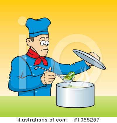 Royalty-Free (RF) Chef Clipart Illustration by Any Vector - Stock Sample #1055257