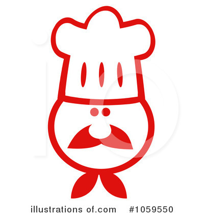 Royalty-Free (RF) Chef Clipart Illustration by Hit Toon - Stock Sample #1059550