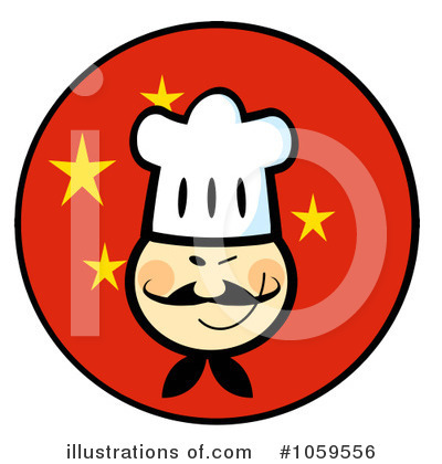 Royalty-Free (RF) Chef Clipart Illustration by Hit Toon - Stock Sample #1059556