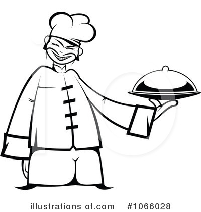 Royalty-Free (RF) Chef Clipart Illustration by Vector Tradition SM - Stock Sample #1066028