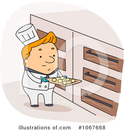 Royalty-Free (RF) Chef Clipart Illustration by BNP Design Studio - Stock Sample #1067668