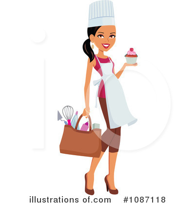 Royalty-Free (RF) Chef Clipart Illustration by Monica - Stock Sample #1087118