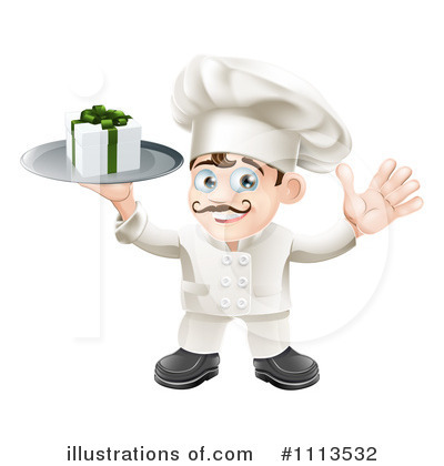 Royalty-Free (RF) Chef Clipart Illustration by AtStockIllustration - Stock Sample #1113532