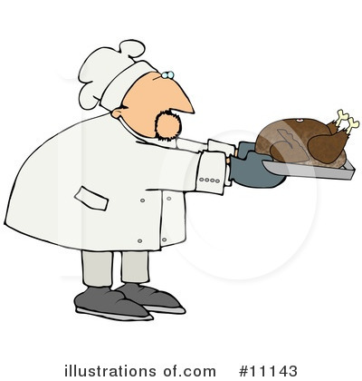 Thanksgiving Turkey Clipart #11143 by djart