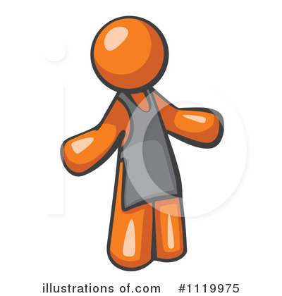 Royalty-Free (RF) Chef Clipart Illustration by Leo Blanchette - Stock Sample #1119975