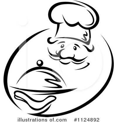 Royalty-Free (RF) Chef Clipart Illustration by Vector Tradition SM - Stock Sample #1124892