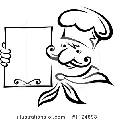 Royalty-Free (RF) Chef Clipart Illustration by Vector Tradition SM - Stock Sample #1124893