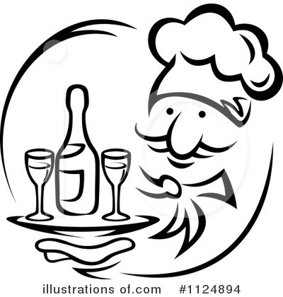 Dining Clipart #1124894 by Vector Tradition SM