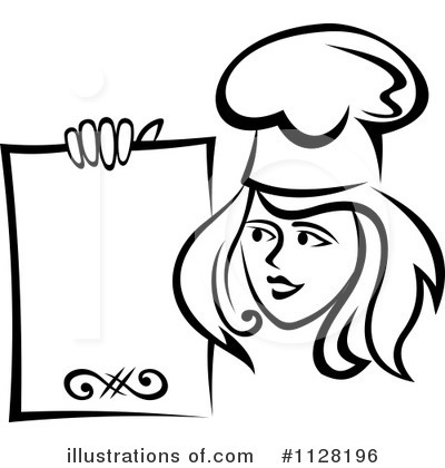 Royalty-Free (RF) Chef Clipart Illustration by Vector Tradition SM - Stock Sample #1128196