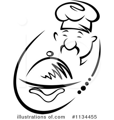 Chef Clipart #1134455 by Vector Tradition SM