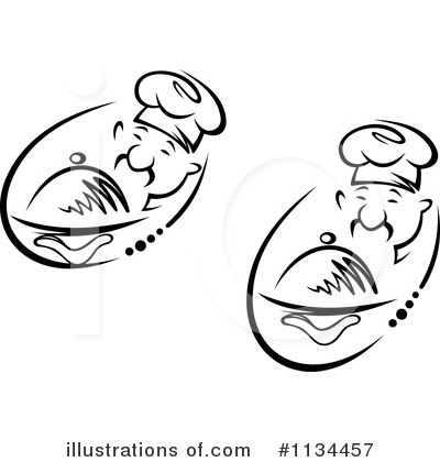 Royalty-Free (RF) Chef Clipart Illustration by Vector Tradition SM - Stock Sample #1134457