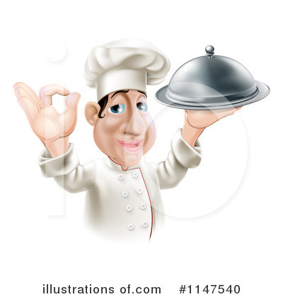 Royalty-Free (RF) Chef Clipart Illustration by AtStockIllustration - Stock Sample #1147540