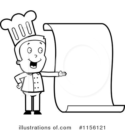 Royalty-Free (RF) Chef Clipart Illustration by Cory Thoman - Stock Sample #1156121