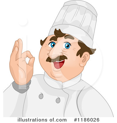 Royalty-Free (RF) Chef Clipart Illustration by BNP Design Studio - Stock Sample #1186026