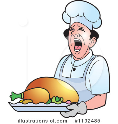 Royalty-Free (RF) Chef Clipart Illustration by Lal Perera - Stock Sample #1192485