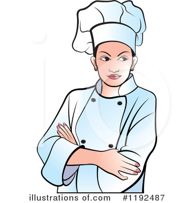 Royalty-Free (RF) Chef Clipart Illustration by Lal Perera - Stock Sample #1192487