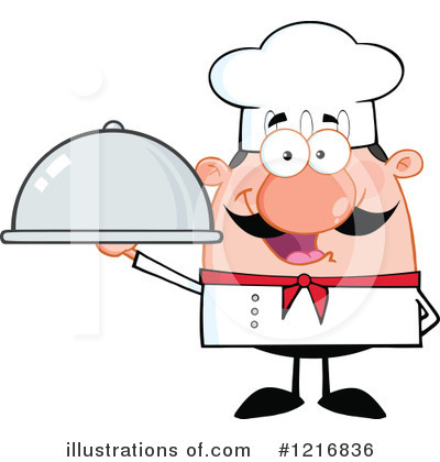 Royalty-Free (RF) Chef Clipart Illustration by Hit Toon - Stock Sample #1216836