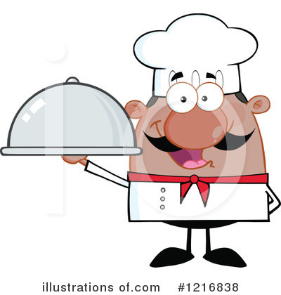 Royalty-Free (RF) Chef Clipart Illustration by Hit Toon - Stock Sample #1216838