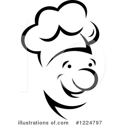 Royalty-Free (RF) Chef Clipart Illustration by Vector Tradition SM - Stock Sample #1224797