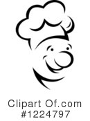 Chef Clipart #1224797 by Vector Tradition SM