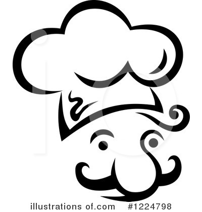 Royalty-Free (RF) Chef Clipart Illustration by Vector Tradition SM - Stock Sample #1224798