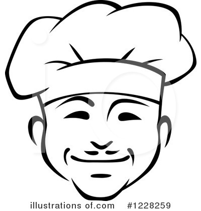 Royalty-Free (RF) Chef Clipart Illustration by Vector Tradition SM - Stock Sample #1228259