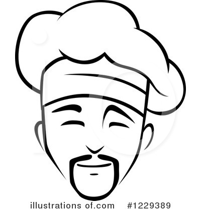 Royalty-Free (RF) Chef Clipart Illustration by Vector Tradition SM - Stock Sample #1229389