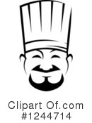 Chef Clipart #1244714 by Vector Tradition SM