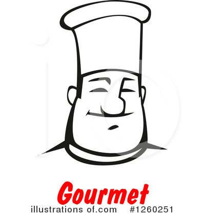 Royalty-Free (RF) Chef Clipart Illustration by Vector Tradition SM - Stock Sample #1260251