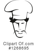 Chef Clipart #1268695 by Vector Tradition SM