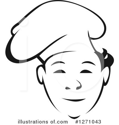 Royalty-Free (RF) Chef Clipart Illustration by Vector Tradition SM - Stock Sample #1271043