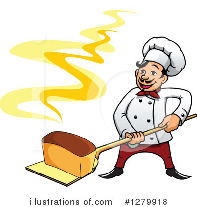 Royalty-Free (RF) Chef Clipart Illustration by Vector Tradition SM - Stock Sample #1279918