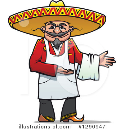 Chef Clipart #1290947 by Vector Tradition SM