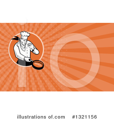 Royalty-Free (RF) Chef Clipart Illustration by patrimonio - Stock Sample #1321156