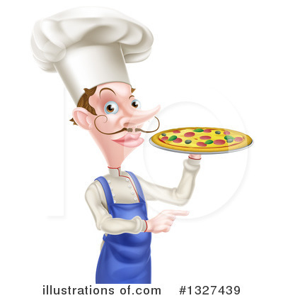 Royalty-Free (RF) Chef Clipart Illustration by AtStockIllustration - Stock Sample #1327439