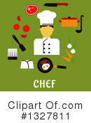 Chef Clipart #1327811 by Vector Tradition SM