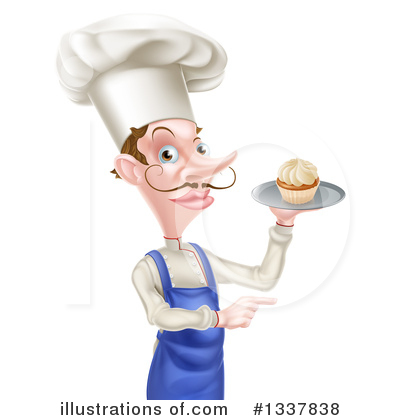 Royalty-Free (RF) Chef Clipart Illustration by AtStockIllustration - Stock Sample #1337838