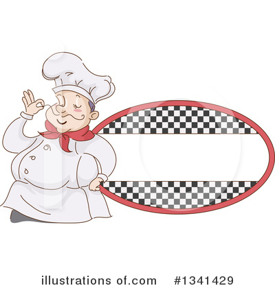 Royalty-Free (RF) Chef Clipart Illustration by BNP Design Studio - Stock Sample #1341429