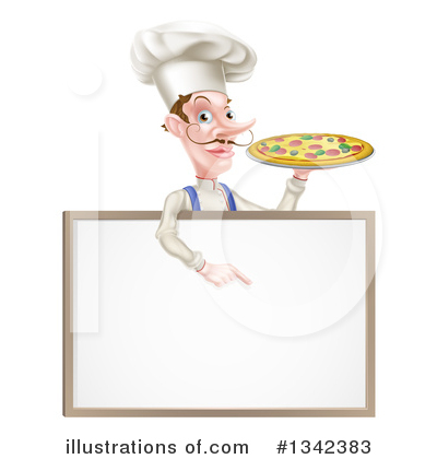 Royalty-Free (RF) Chef Clipart Illustration by AtStockIllustration - Stock Sample #1342383