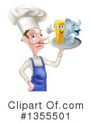 Chef Clipart #1355501 by AtStockIllustration