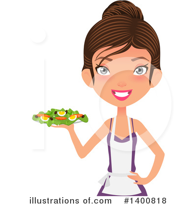 Chef Clipart #1400818 by Melisende Vector