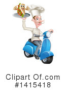Chef Clipart #1415418 by AtStockIllustration