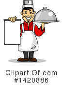 Chef Clipart #1420886 by Vector Tradition SM