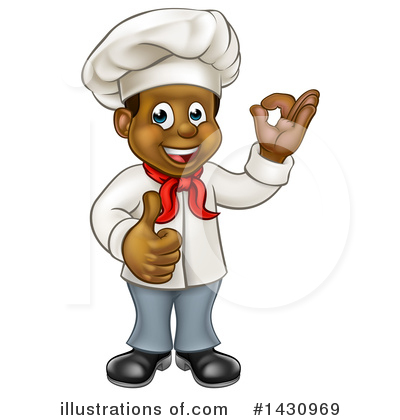 Royalty-Free (RF) Chef Clipart Illustration by AtStockIllustration - Stock Sample #1430969