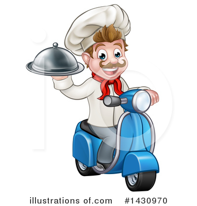 Royalty-Free (RF) Chef Clipart Illustration by AtStockIllustration - Stock Sample #1430970